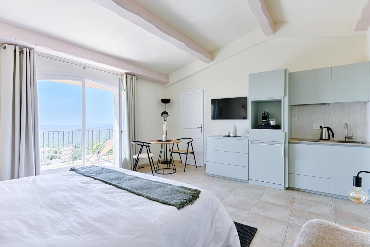 Ferienwohnung Terre D'Orizon Tourrettes-sur-Loup Zimmer foto