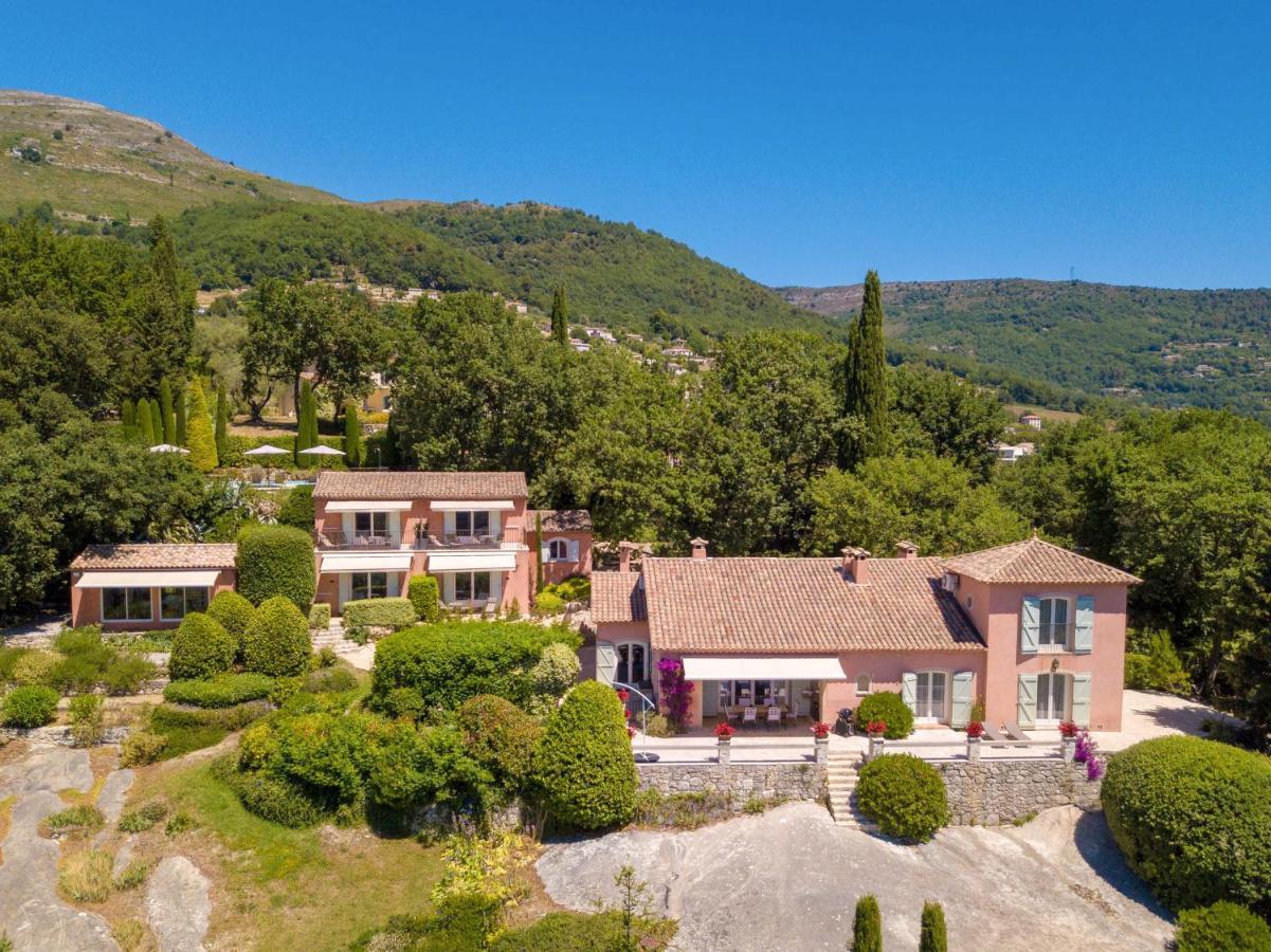 Ferienwohnung Terre D'Orizon Tourrettes-sur-Loup Exterior foto