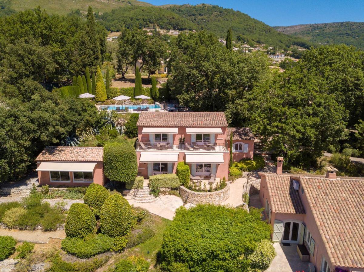 Ferienwohnung Terre D'Orizon Tourrettes-sur-Loup Exterior foto