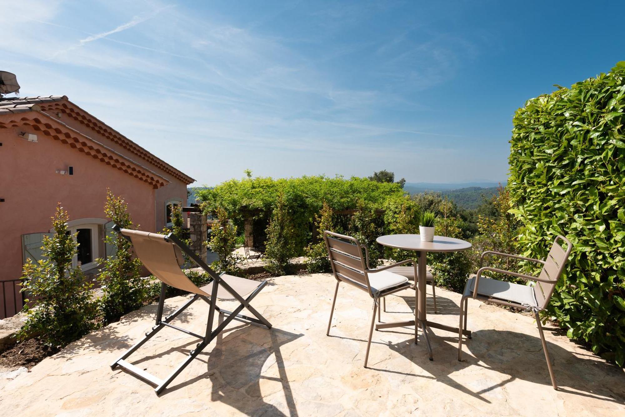 Ferienwohnung Terre D'Orizon Tourrettes-sur-Loup Zimmer foto