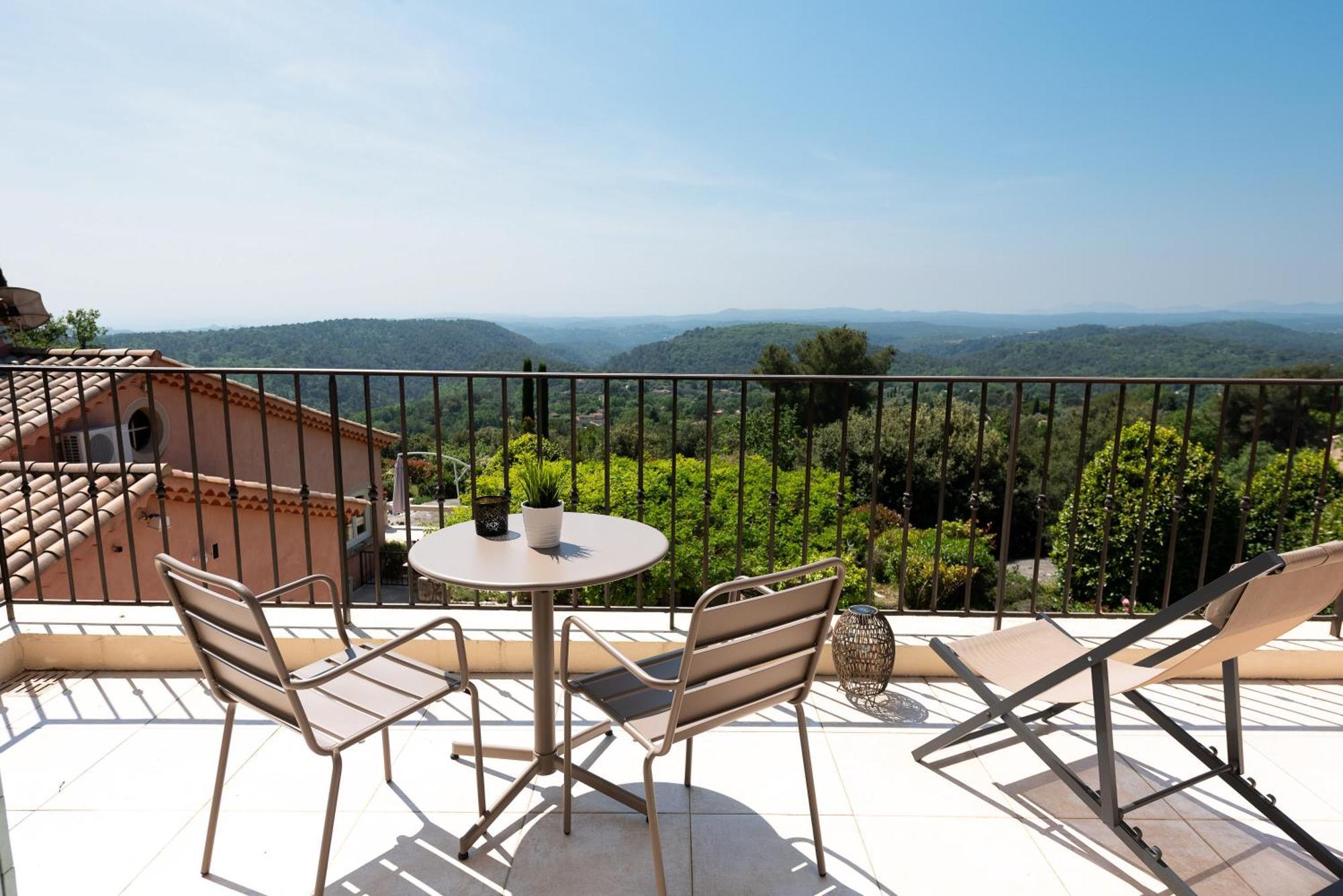 Ferienwohnung Terre D'Orizon Tourrettes-sur-Loup Zimmer foto